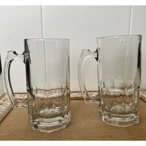 Beer Mugs Stein Taro Super Glass 28oz. Pair